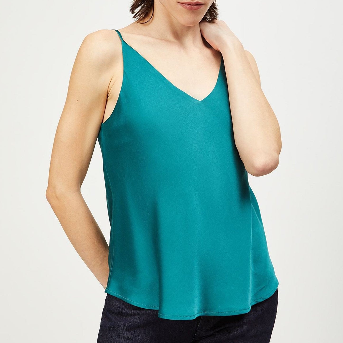 - Viscose Top - Oldgreen