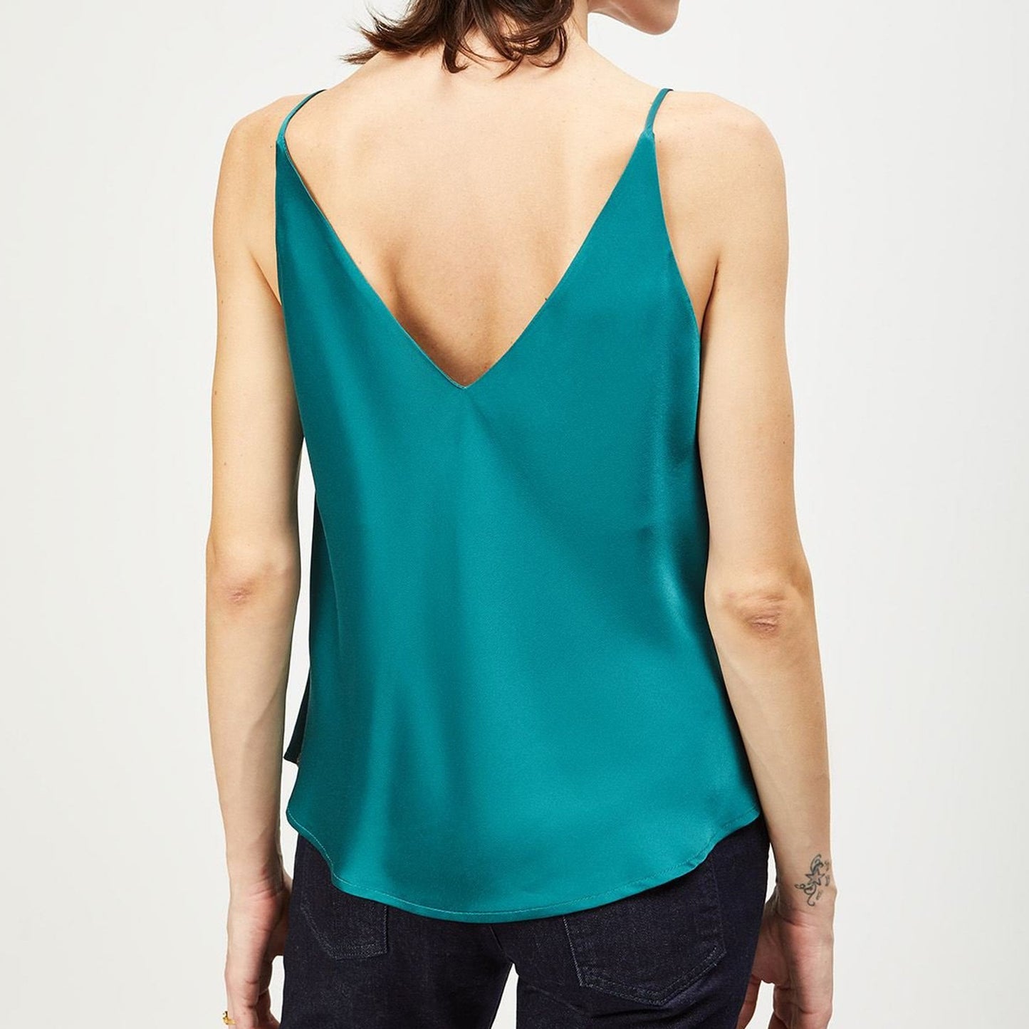 - Viscose Top - Oldgreen