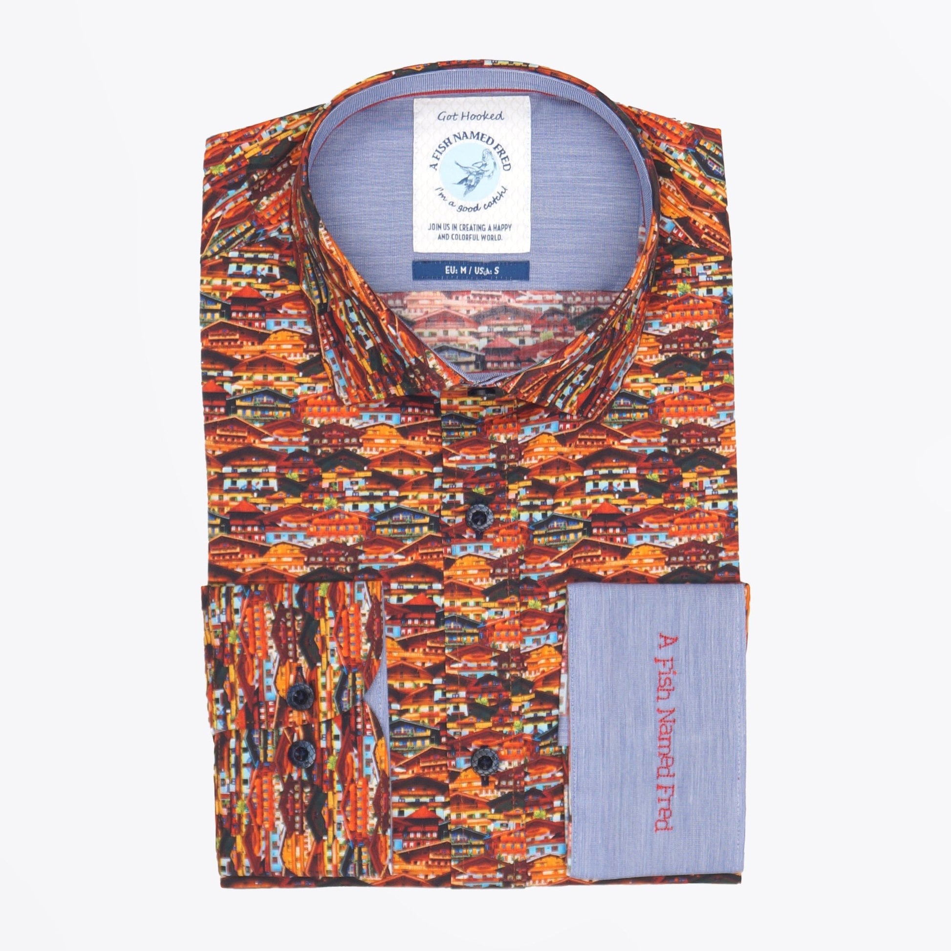A Tiroler House Shirt - Brown