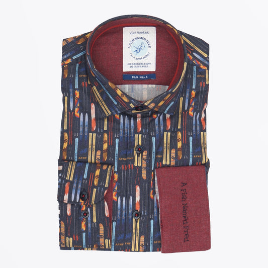 - Ski and Board Shirt - Navy