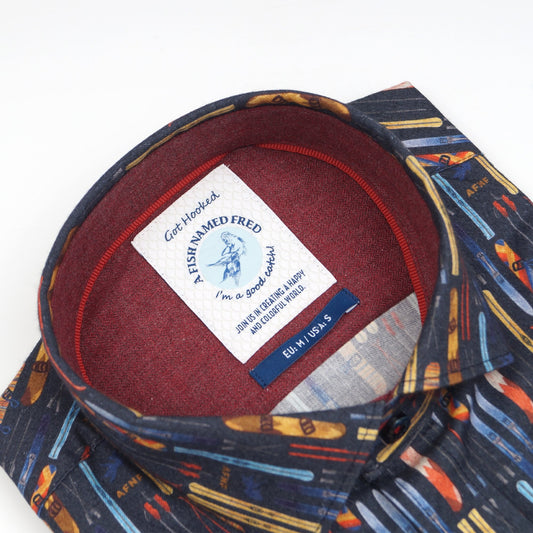 - Ski and Board Shirt - Navy