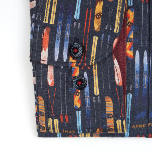 - Ski and Board Shirt - Navy