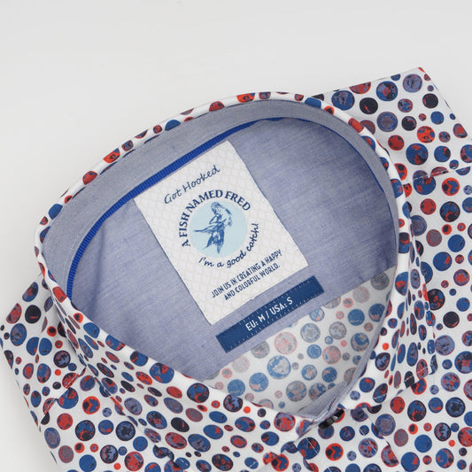 - Round Structure Shirt - White