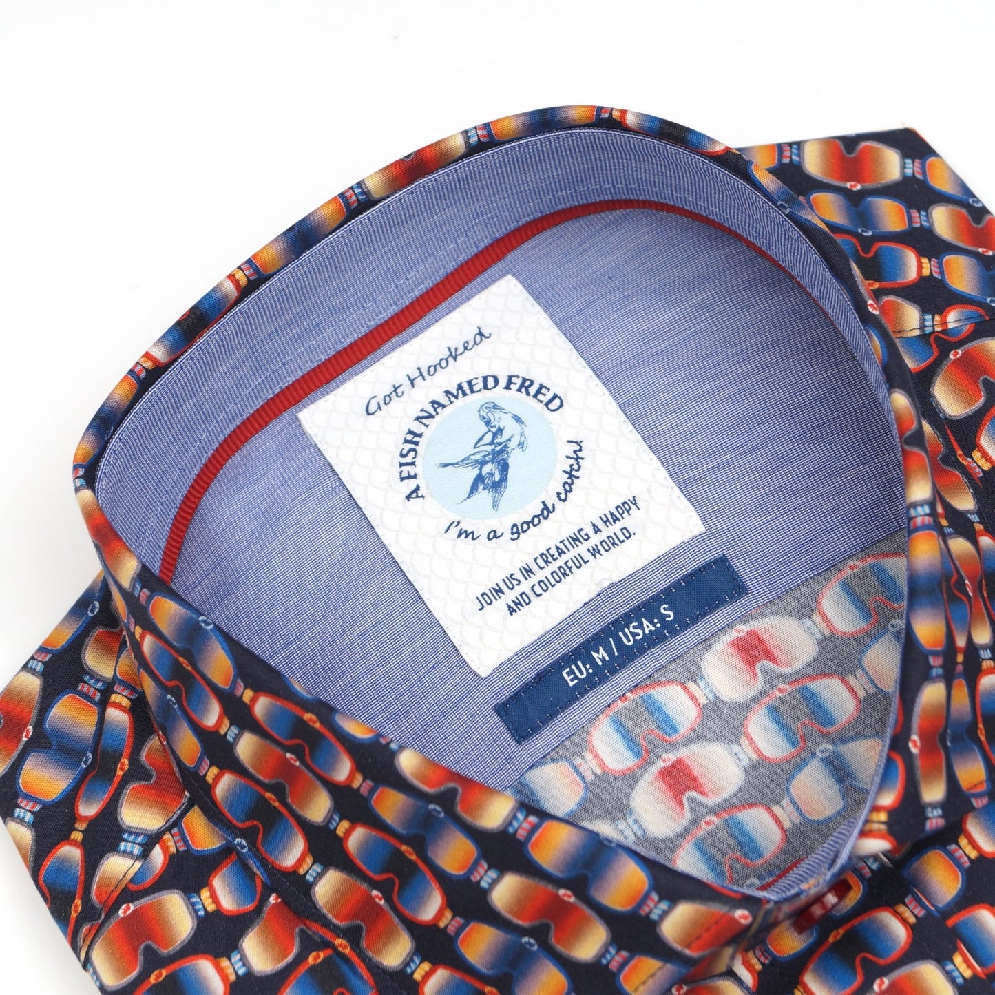 - Ski Glasses Shirt - Navy