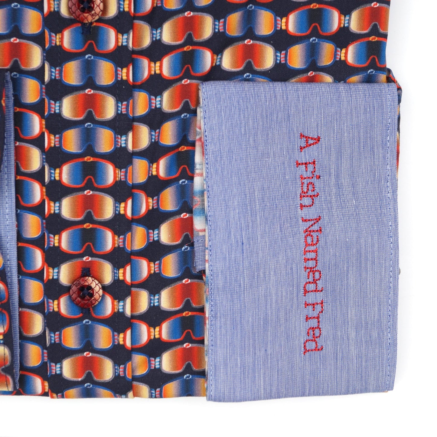 - Ski Glasses Shirt - Navy