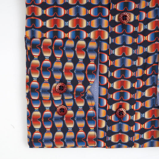 - Ski Glasses Shirt - Navy