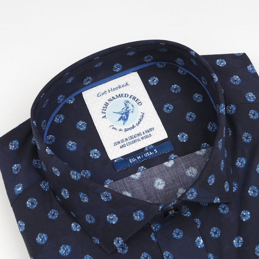 - Snowflake Shirt - Navy