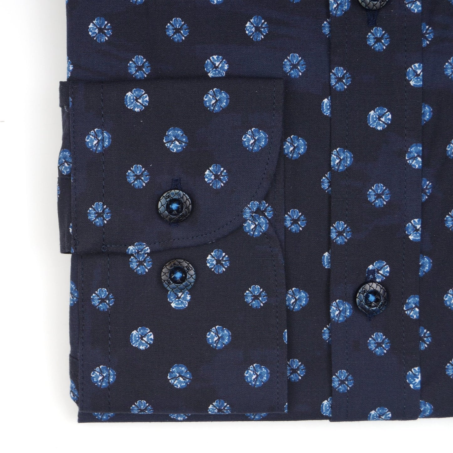 - Snowflake Shirt - Navy