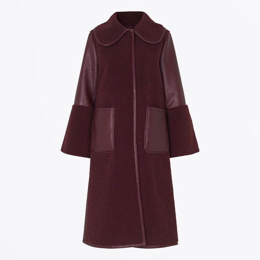 - Dory Coat - Maroon Banner