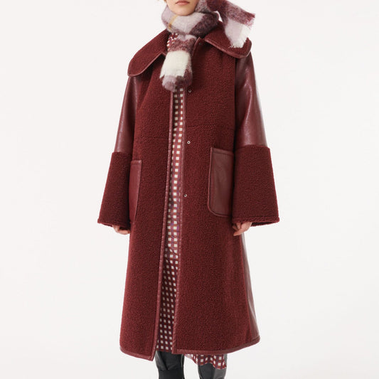 - Dory Coat - Maroon Banner
