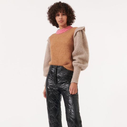 - Camryn Sweater - Camel Block