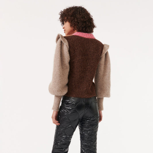 - Camryn Sweater - Camel Block