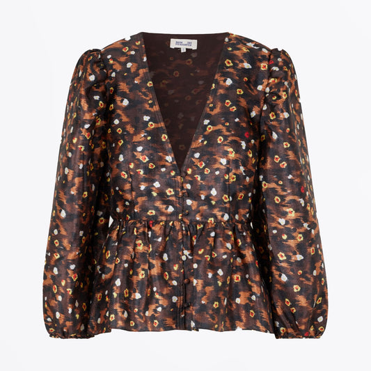- Mallow Blouse - Cheetah Garden