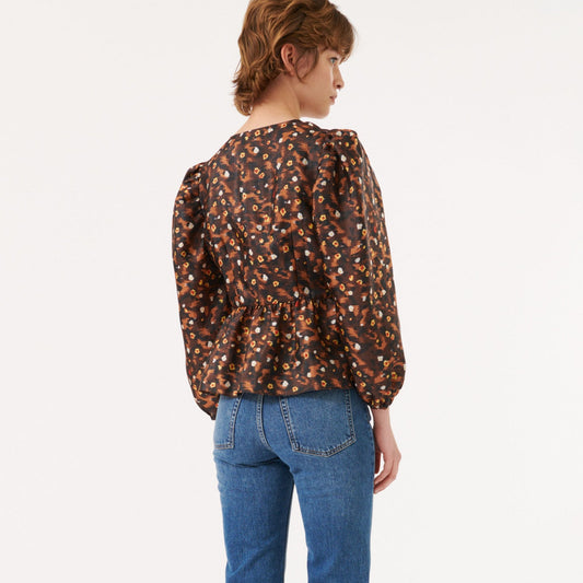 - Mallow Blouse - Cheetah Garden