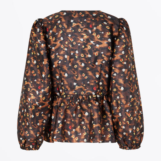- Mallow Blouse - Cheetah Garden
