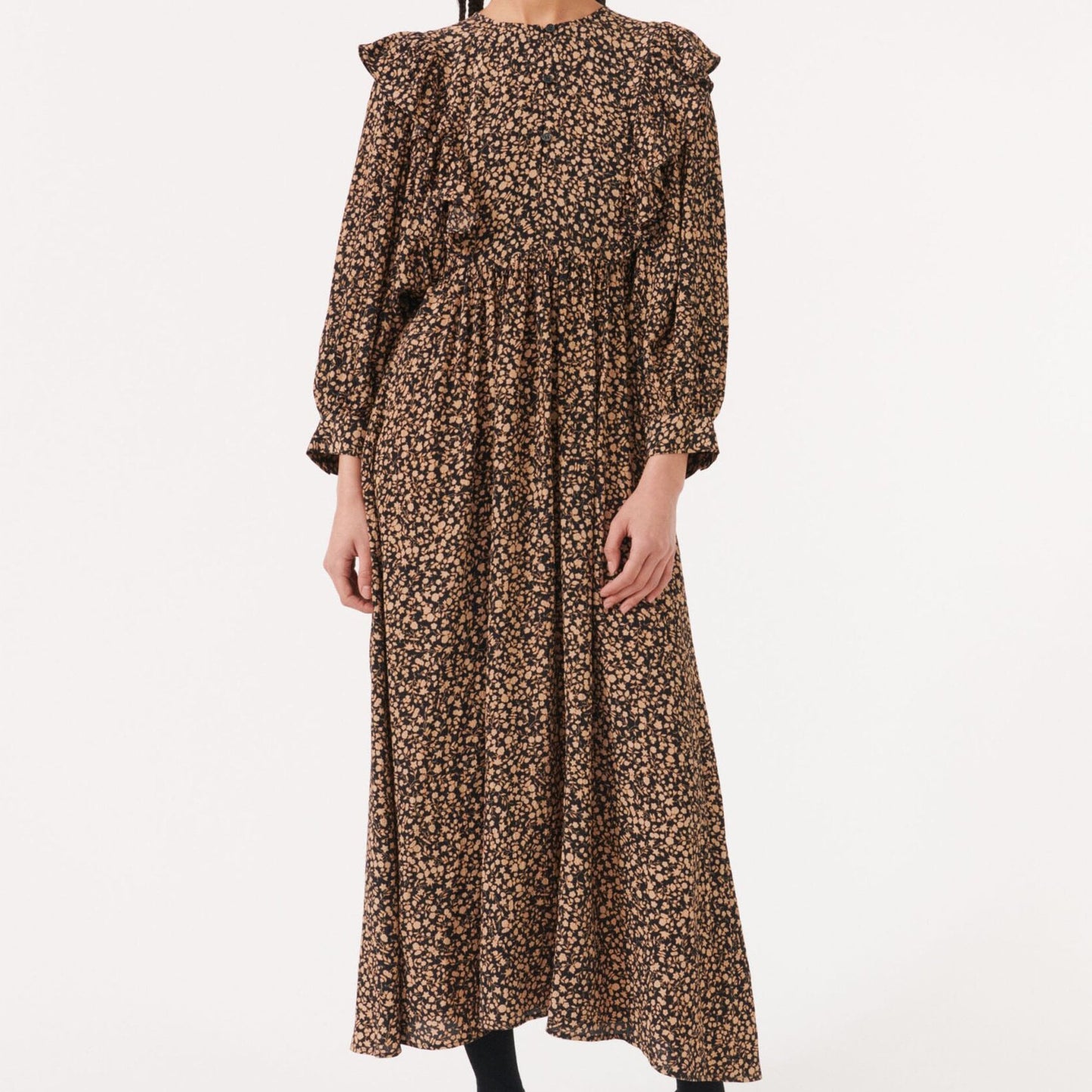 - Alona Dress - Petite Fleur Black