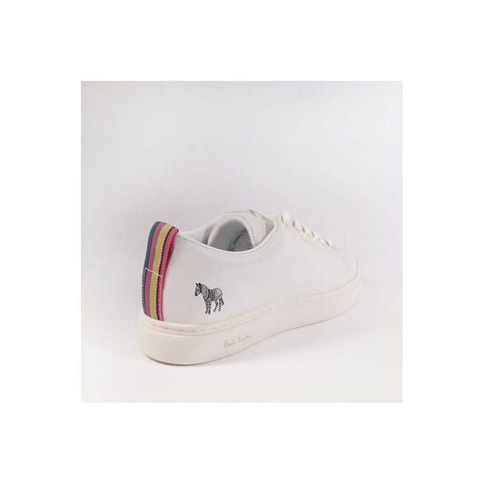 Leather 'Lee' Trainers - White