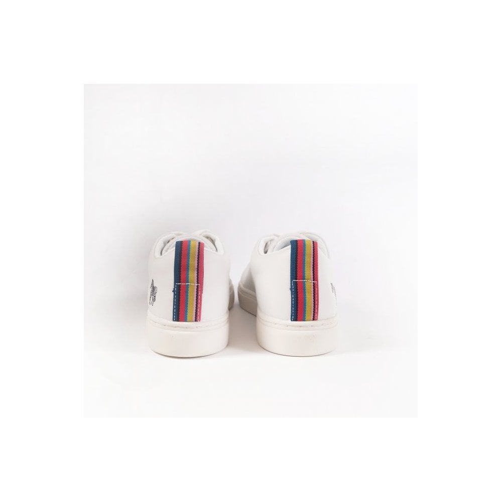Paul Leather 'Lee' Trainers - White