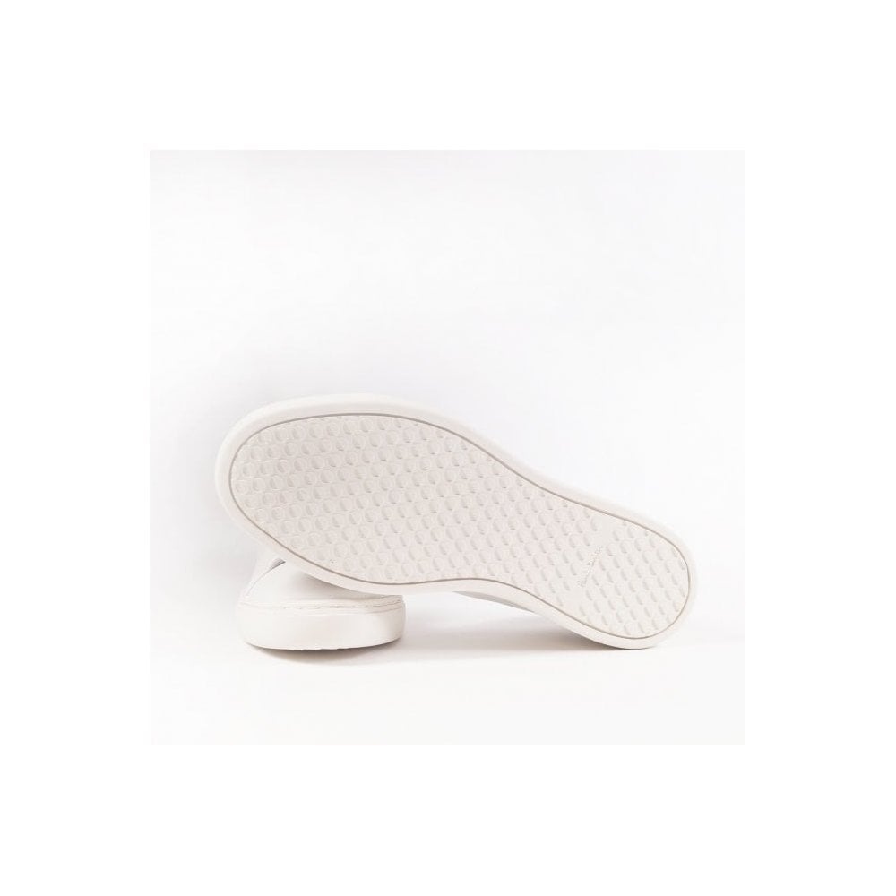 Paul Leather 'Lee' Trainers - White