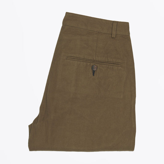 Nebraska Cotton Military Chino - Olive