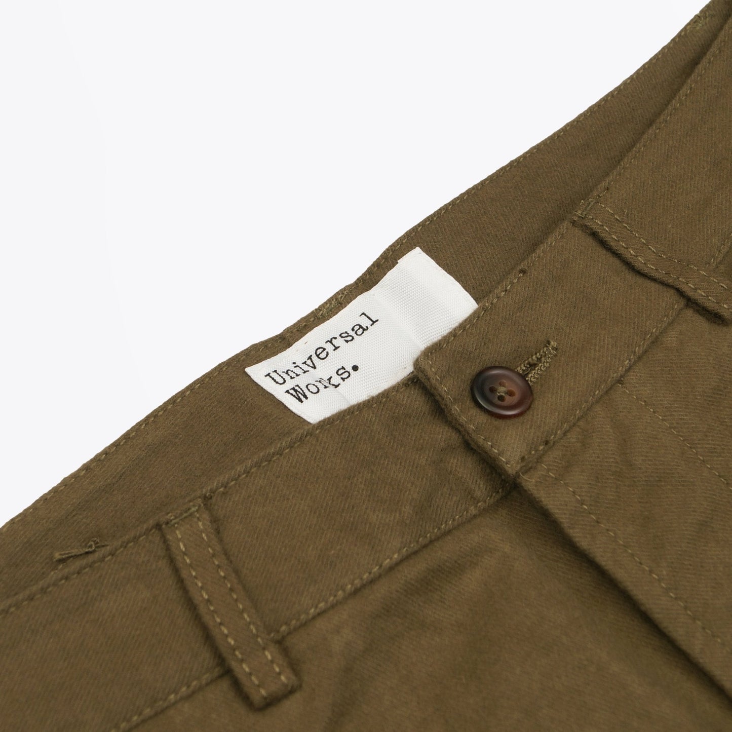 Nebraska Cotton Military Chino - Olive