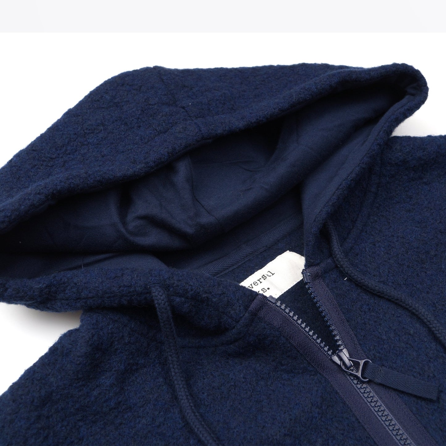 - Tibet Fleece Beach Hoody - Navy