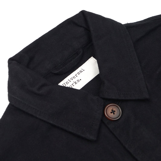 Nebraska Cotton Bakers Chore Jacket - Black