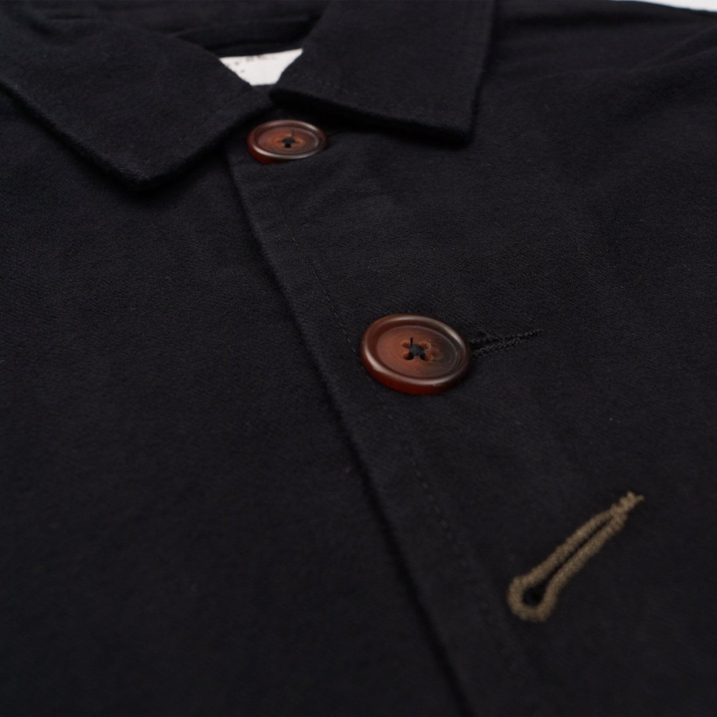 Nebraska Cotton Bakers Chore Jacket - Black