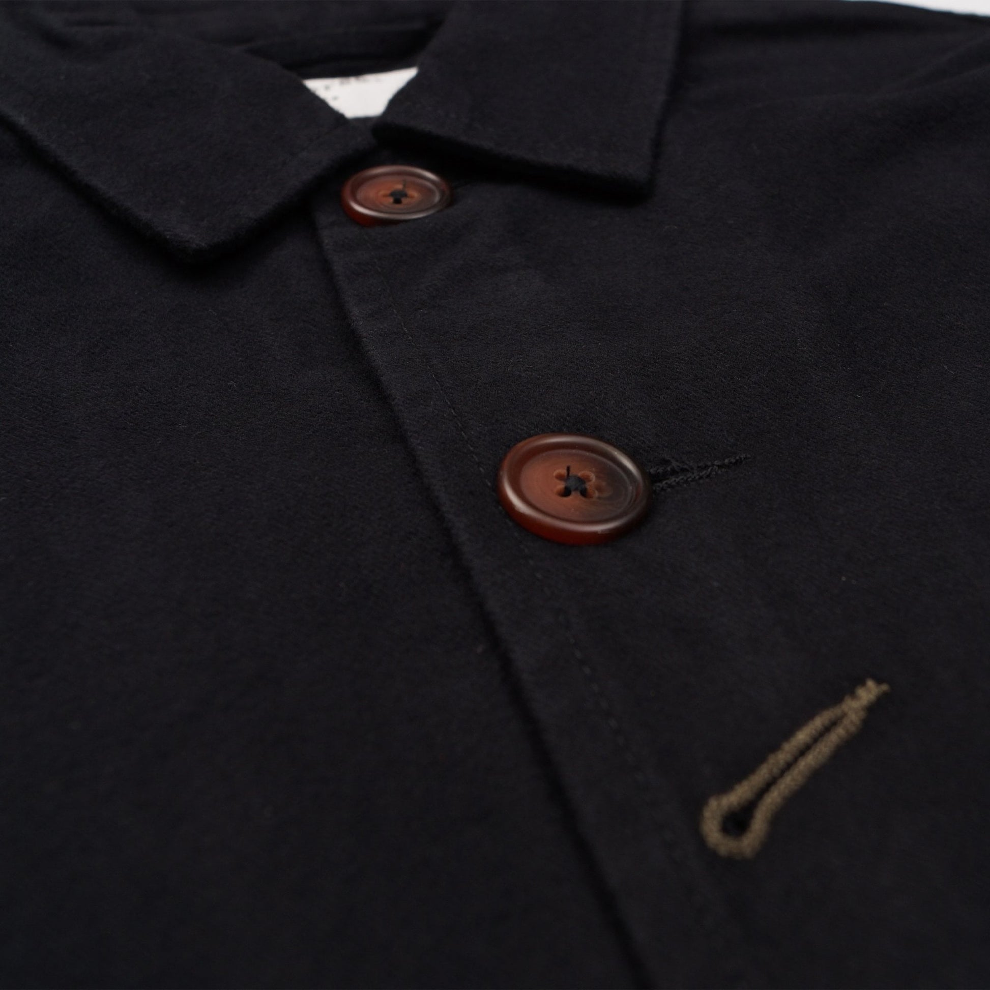 Universal Nebraska Cotton Bakers Chore Jacket - Black