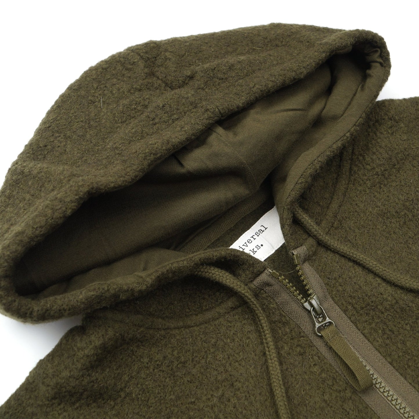 - Tibet Fleece Beach Hoody - Olive