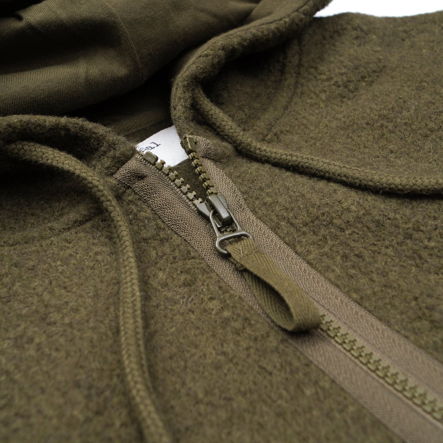 - Tibet Fleece Beach Hoody - Olive