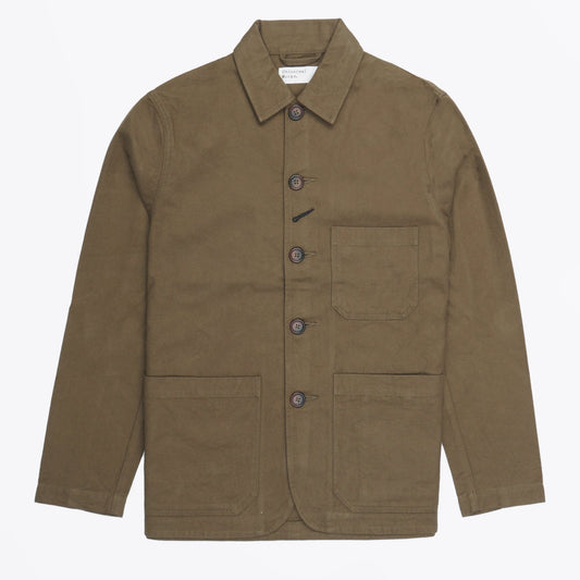 Nebraska Cotton Bakers Chore Jacket - Olive