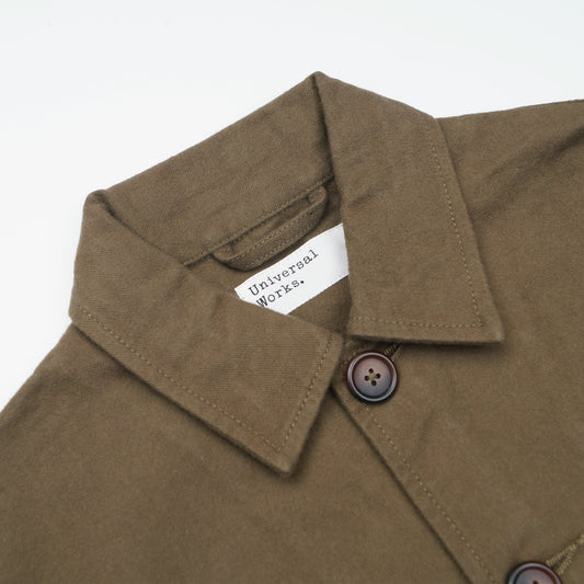 Nebraska Cotton Bakers Chore Jacket - Olive