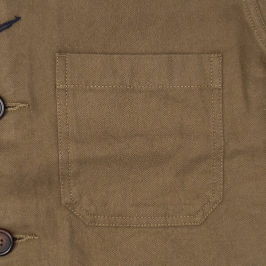 Nebraska Cotton Bakers Chore Jacket - Olive