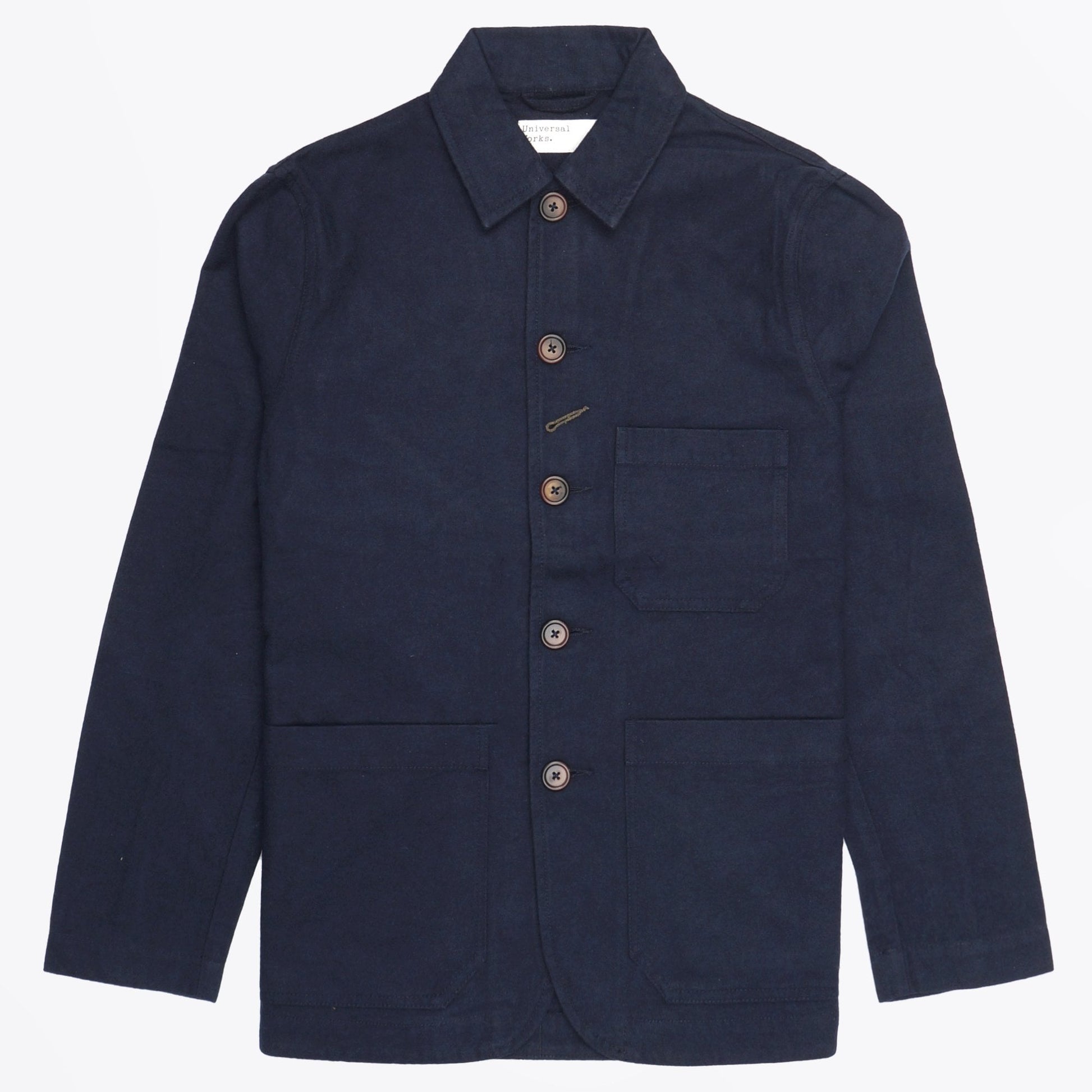 Universal Nebraska Cotton Bakers Jacket - Navy