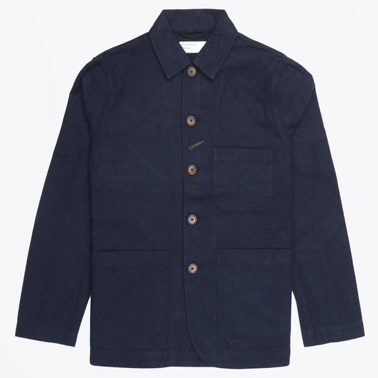 Nebraska Cotton Bakers Jacket - Navy