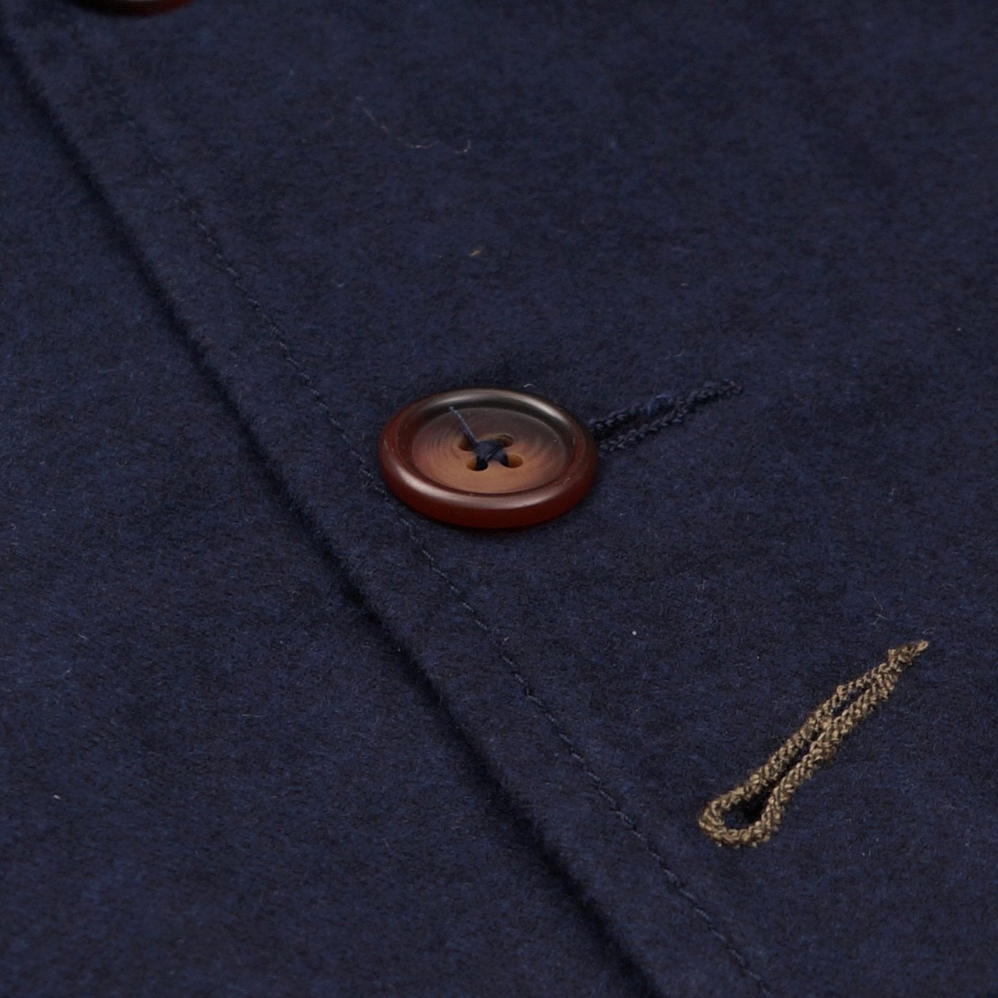 Nebraska Cotton Bakers Jacket - Navy