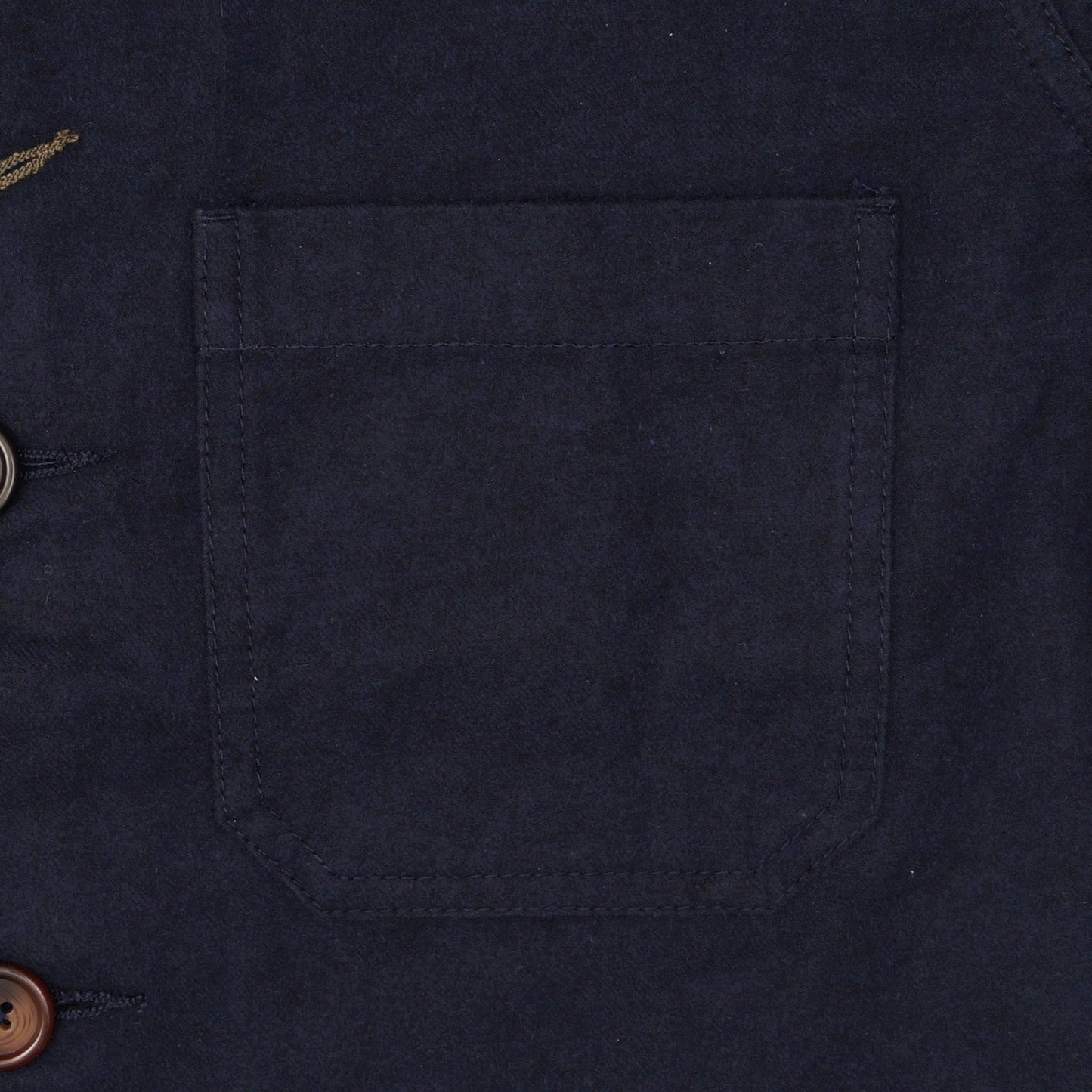Nebraska Cotton Bakers Jacket - Navy