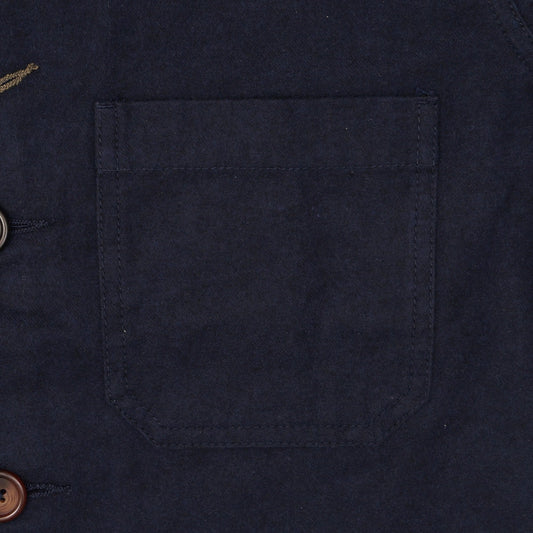 Nebraska Cotton Bakers Jacket - Navy