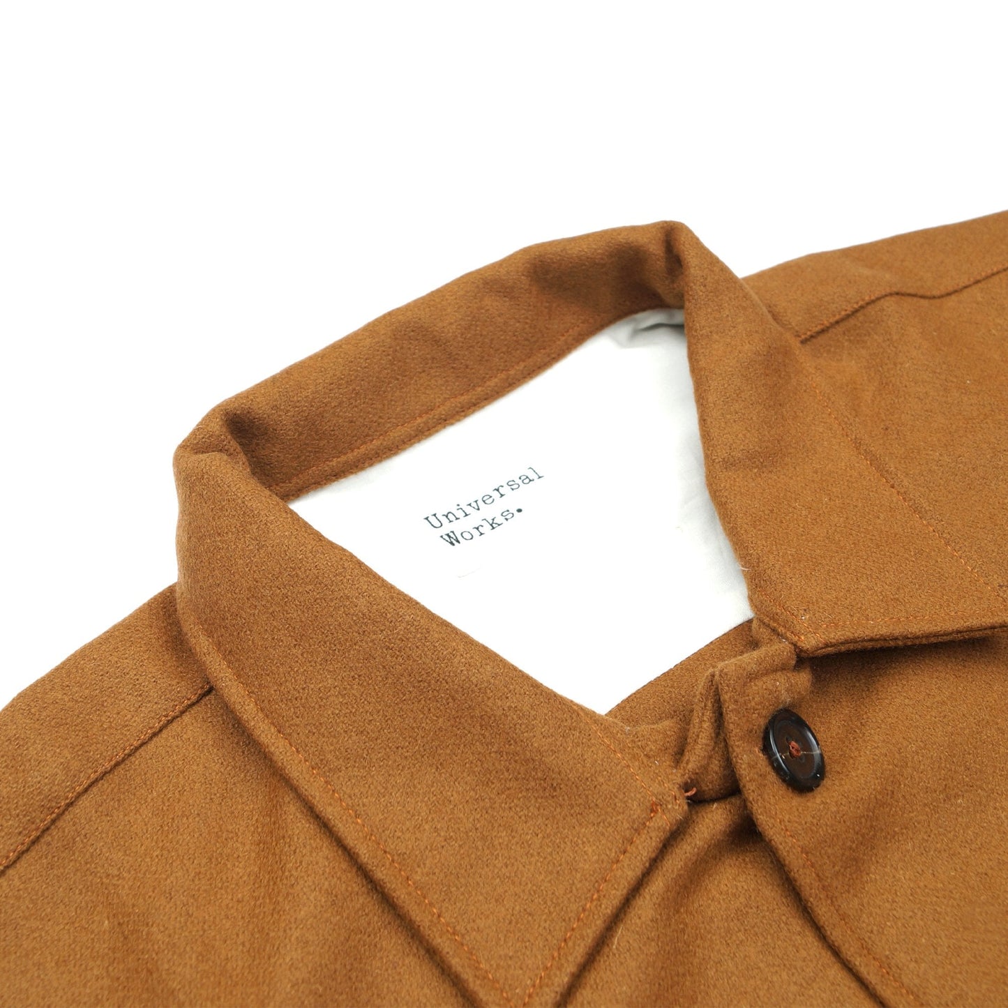 Melton Easy Overshirt - Camel