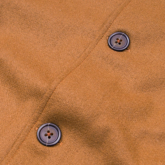 Melton Easy Overshirt - Camel