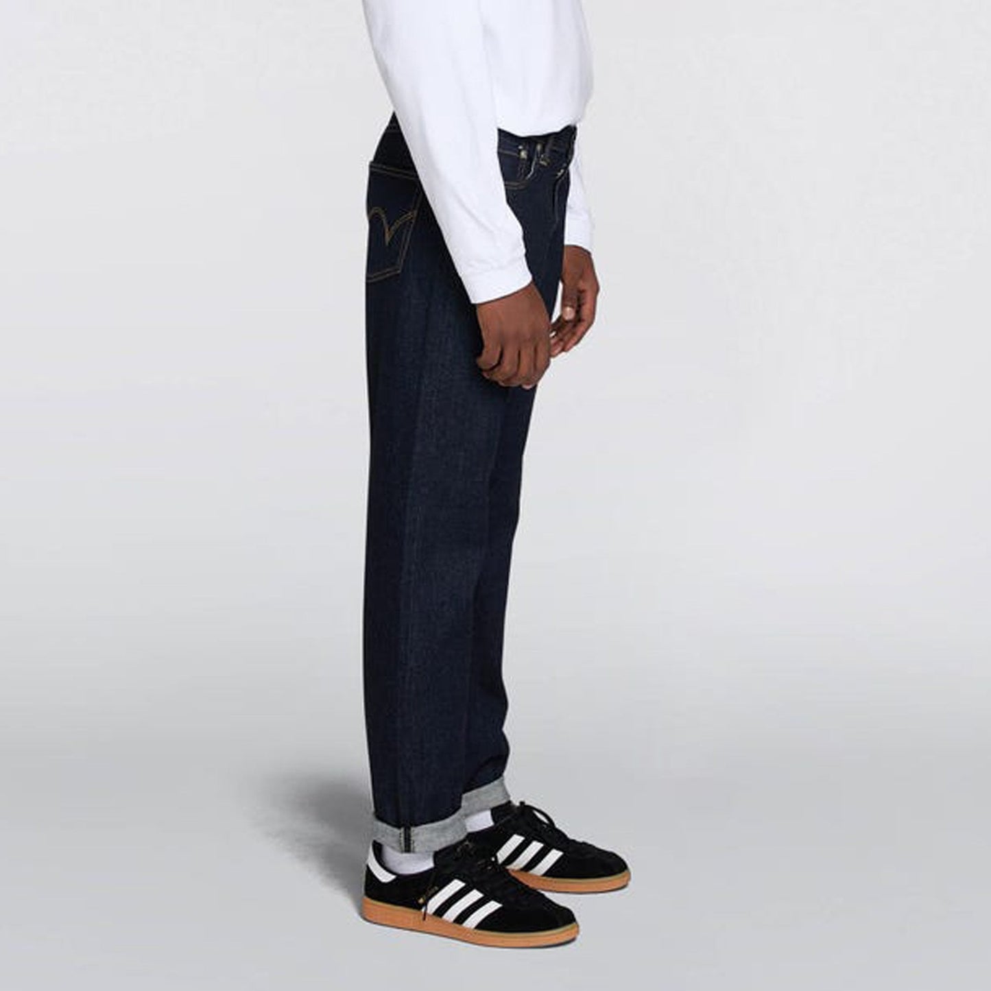 Indigo Regular Tapered Jeans - Blue