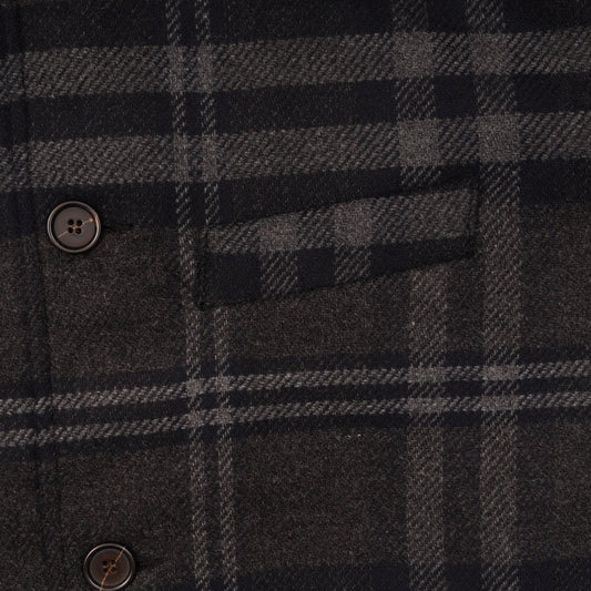 - Daytona Wool Swing Coat - Grey