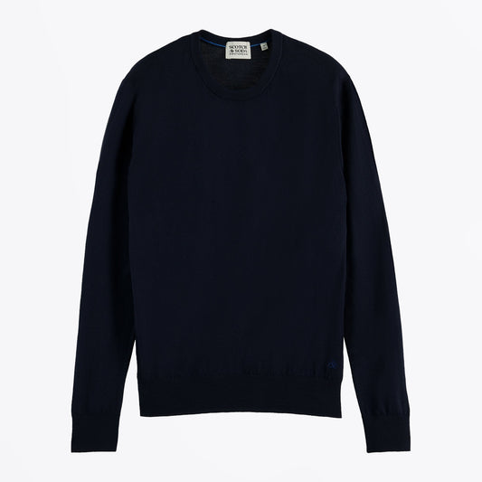 - Essentials Crew Neck Pullover - Night