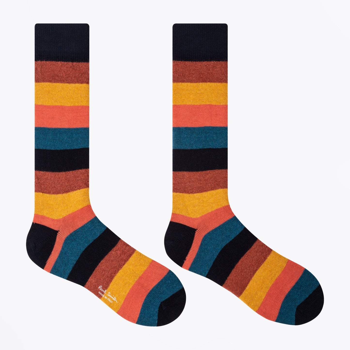 - Printed Stripe Sock - Multi
