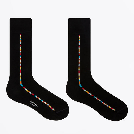 - 'Signature Stripe' Socks - Black