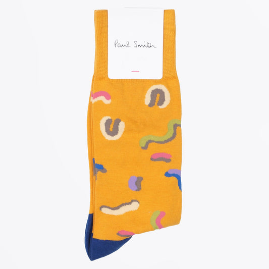 - Squiggle Socks - Yellow