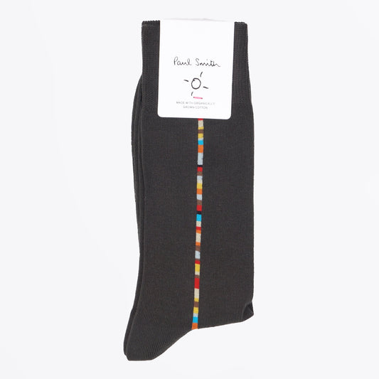 - 'Signature Stripe' Socks - Slate