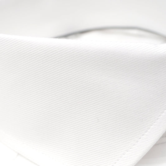 - Bari Cut Away Collar Shirt - White