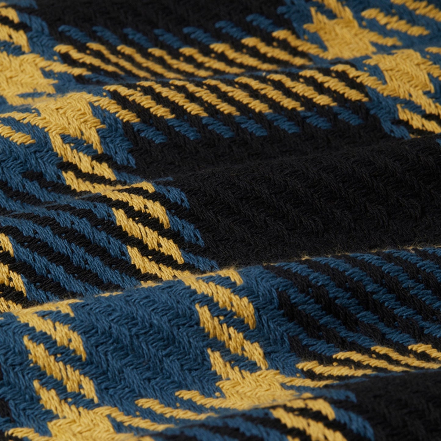 - Whiting Overshirt Beau Check - Black/Khaki